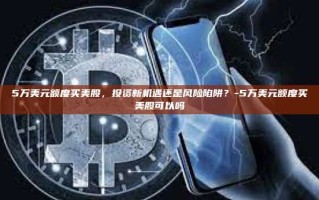 5万美元额度买美股，投资新机遇还是风险陷阱？-5万美元额度买美股可以吗
